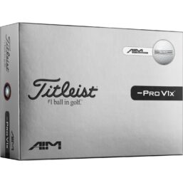 Titleist Golfbälle ProV1x Left Dash AIM 2026 - 12er Pack