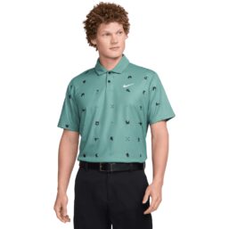 Nike Golf Polo DriFit Tour Icon Print