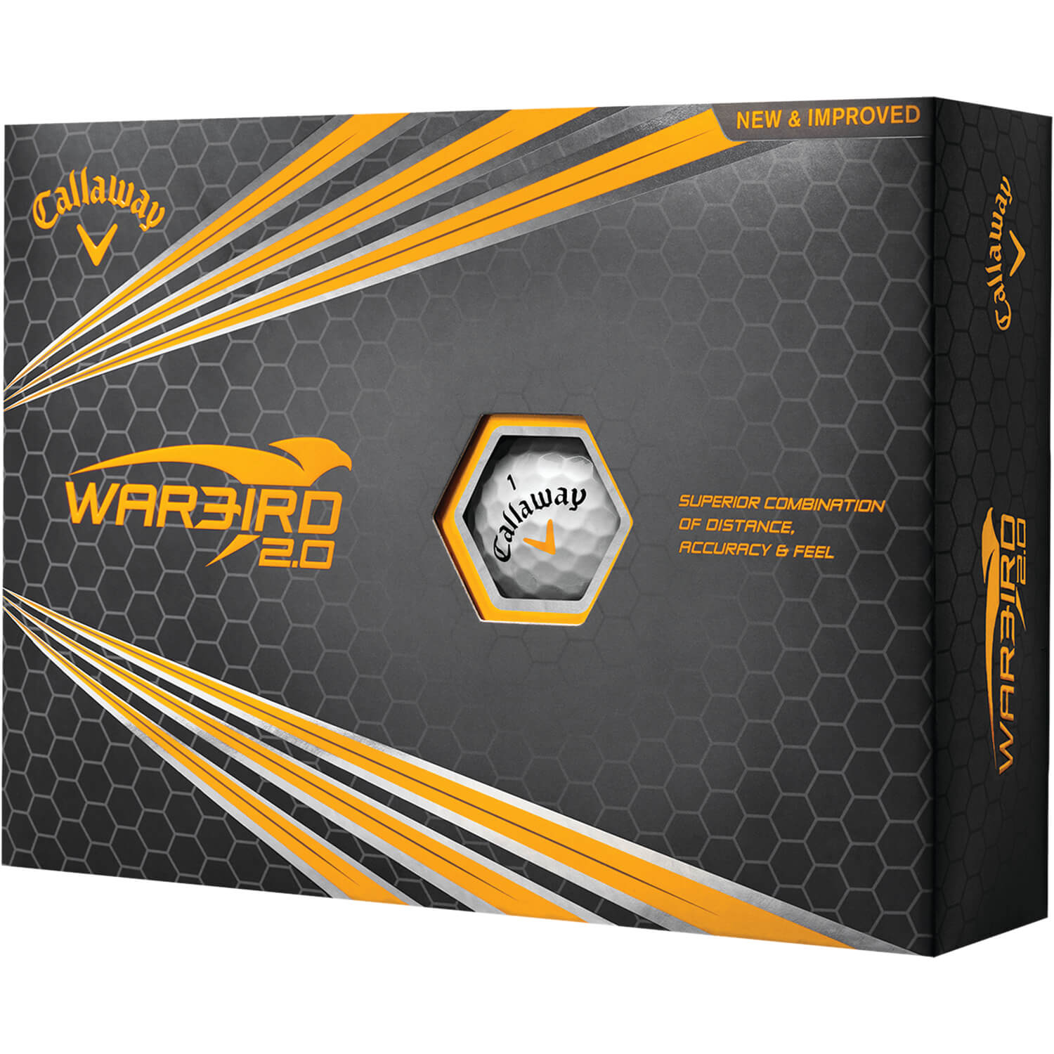 Callaway Golfbälle Warbird 2.0 - 12er Pack