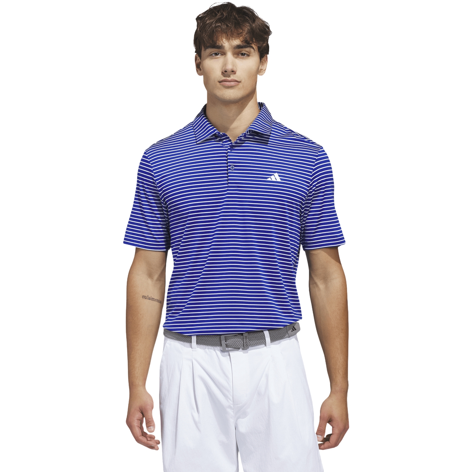 adidas Polo Performance Two-Color Stripe
