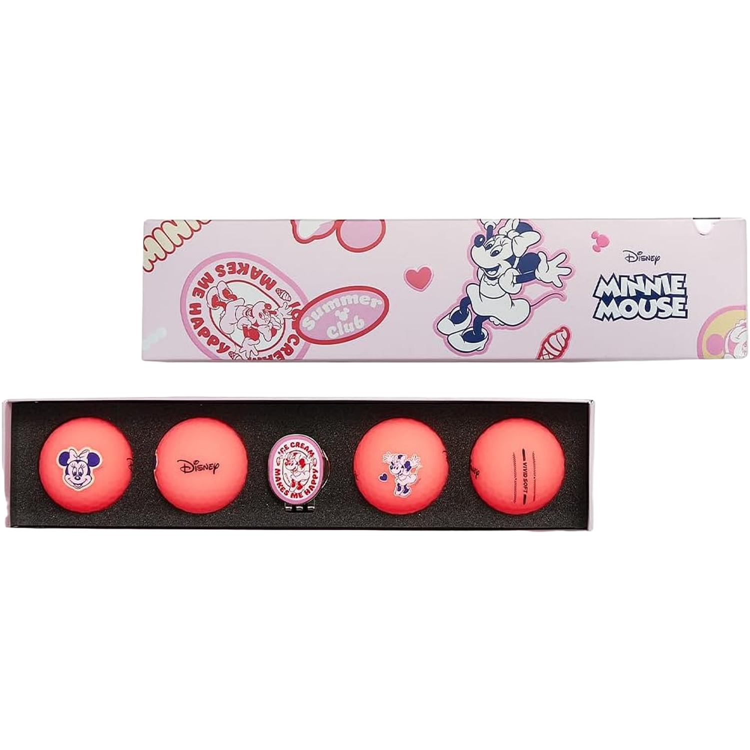 Volvik Motivbälle Geschenkset Vivid Lite Minnie Mouse