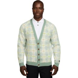 Nike Golf Cardigan Tartan