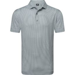 FootJoy Polo Houndstooth Geo Lisle