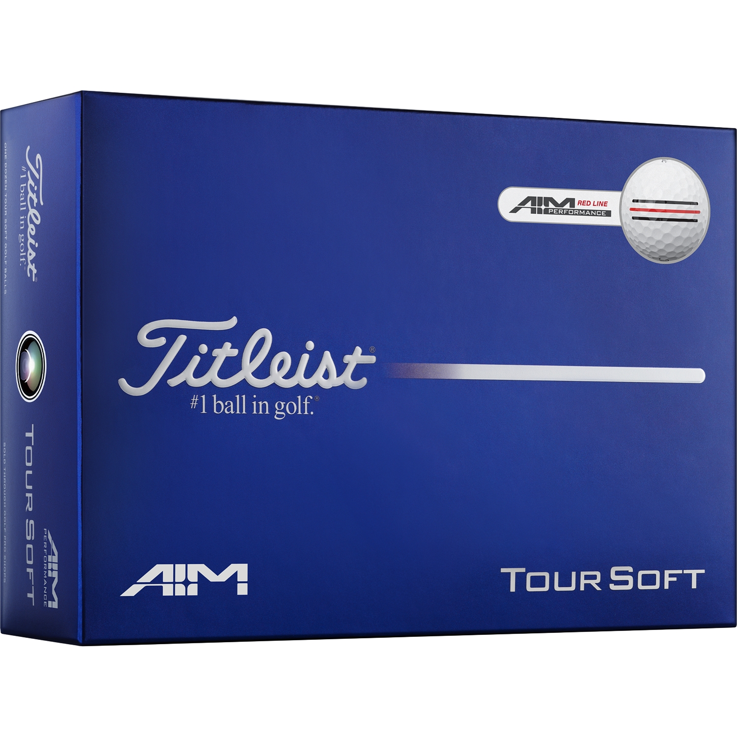 Titleist Golfbälle Tour Soft AIM 2026 - 12er Pack