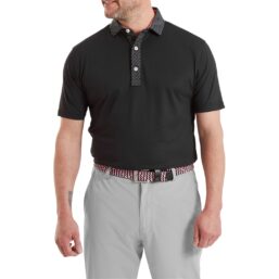 FootJoy Polo Star Geo Trim Pique