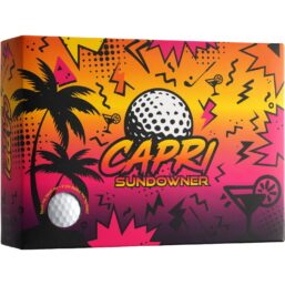 CAPRI Golf Golfbälle Sundowner - 12er Pack