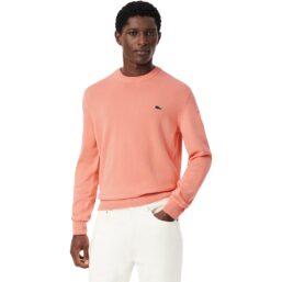 LACOSTE Pullover Crew Neck Cotton