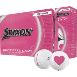 Srixon Golfbälle Soft Feel Lady VALENTINE - 12er Pack
