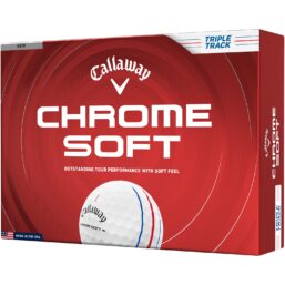 Callaway Golfbälle Chrome Soft Triple Track 2026 - 12er Pack
