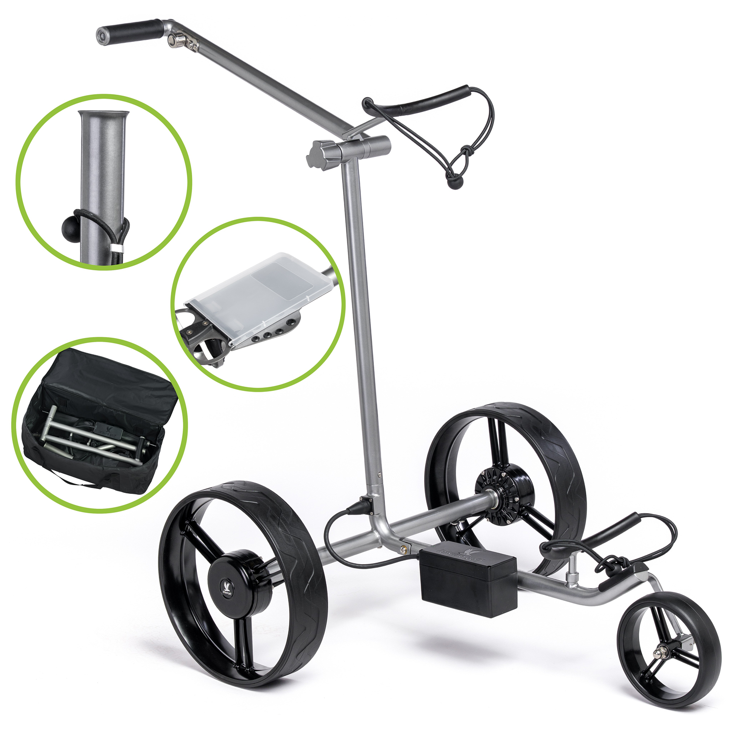 Leisure E-Trolley Titanium