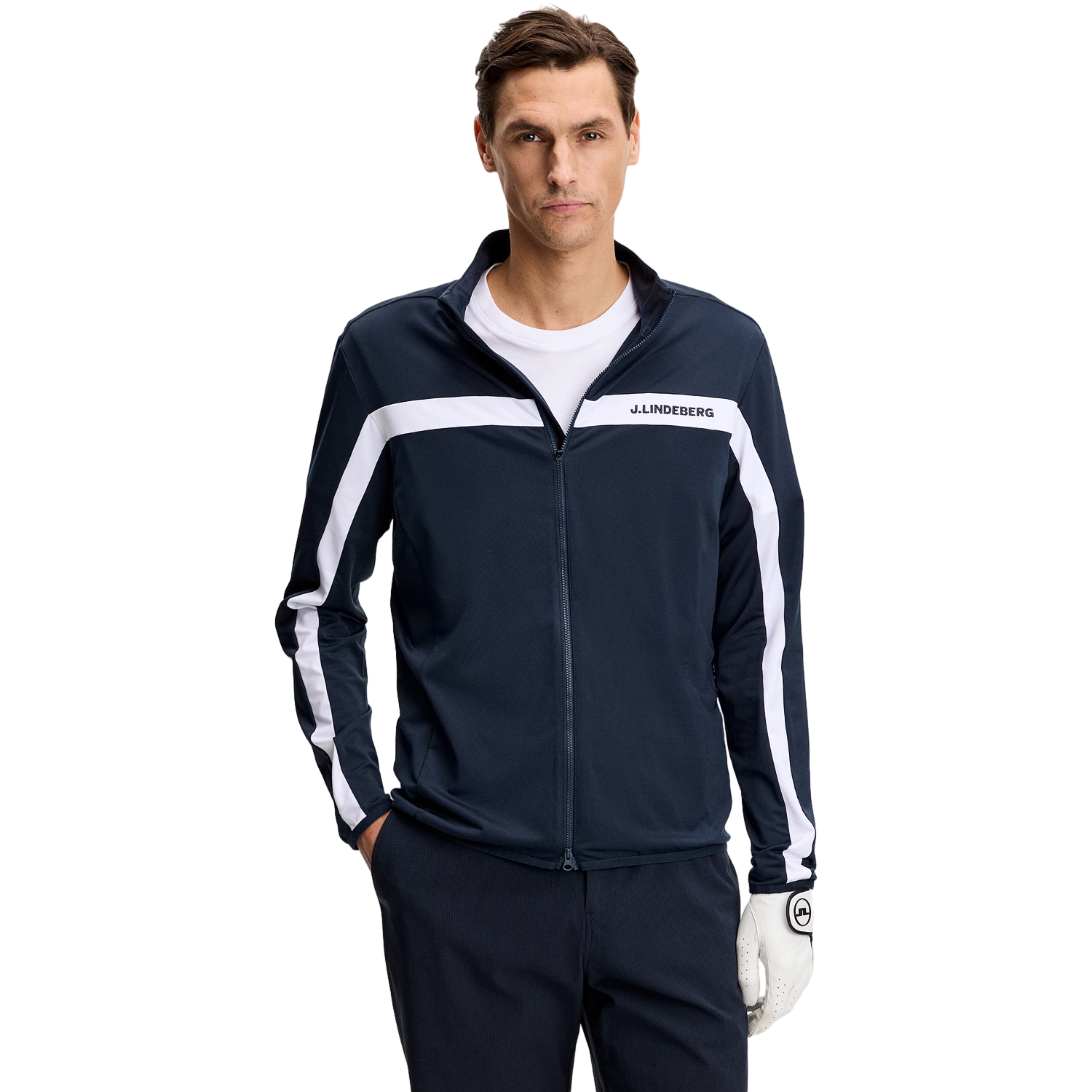 J. LINDEBERG Layer Jarvis Full Zip