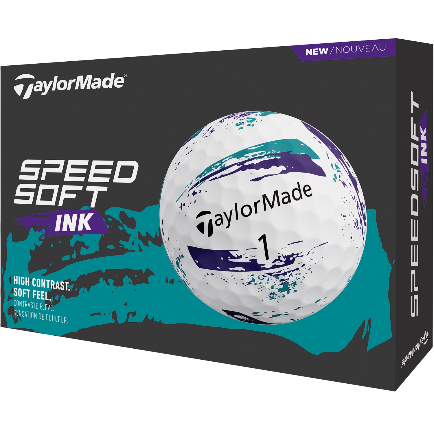 TaylorMade Golfbälle SpeedSoft INK - 12er Pack