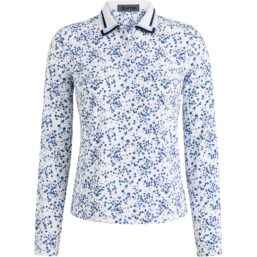 G/FORE Polo Scattered Ditzy Silky Tech