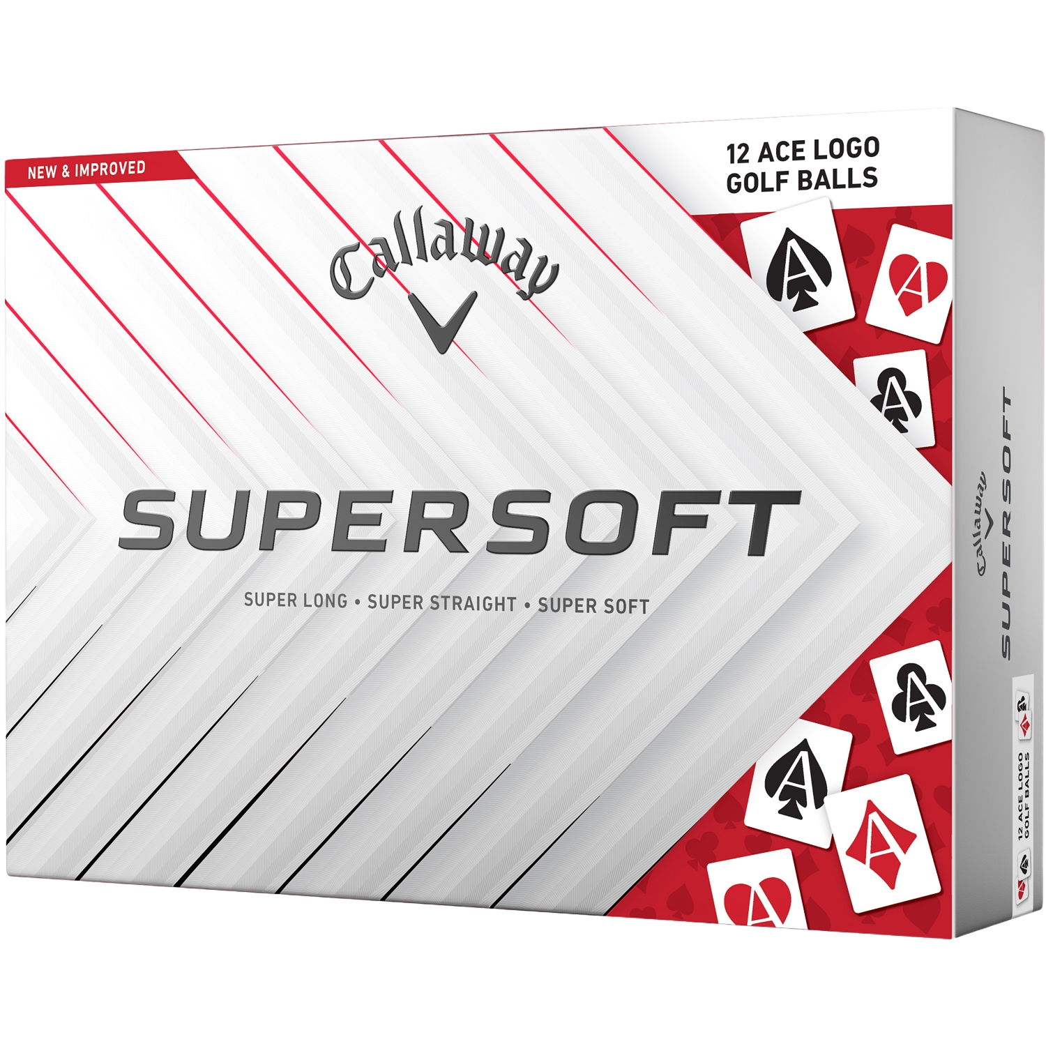 Callaway Golfbälle Supersoft LTD 2025 Aces 12er Pack