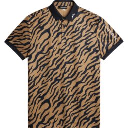 J. LINDEBERG Polo Tour Tech Print