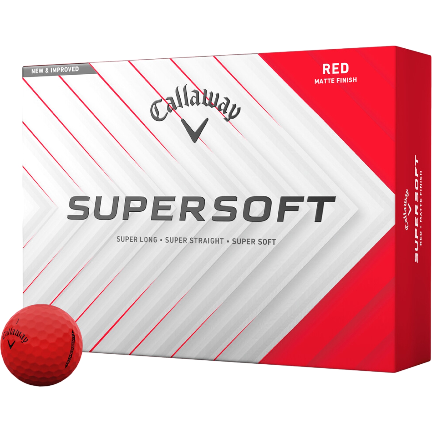 Callaway Golfbälle Supersoft Matt - 12er Pack