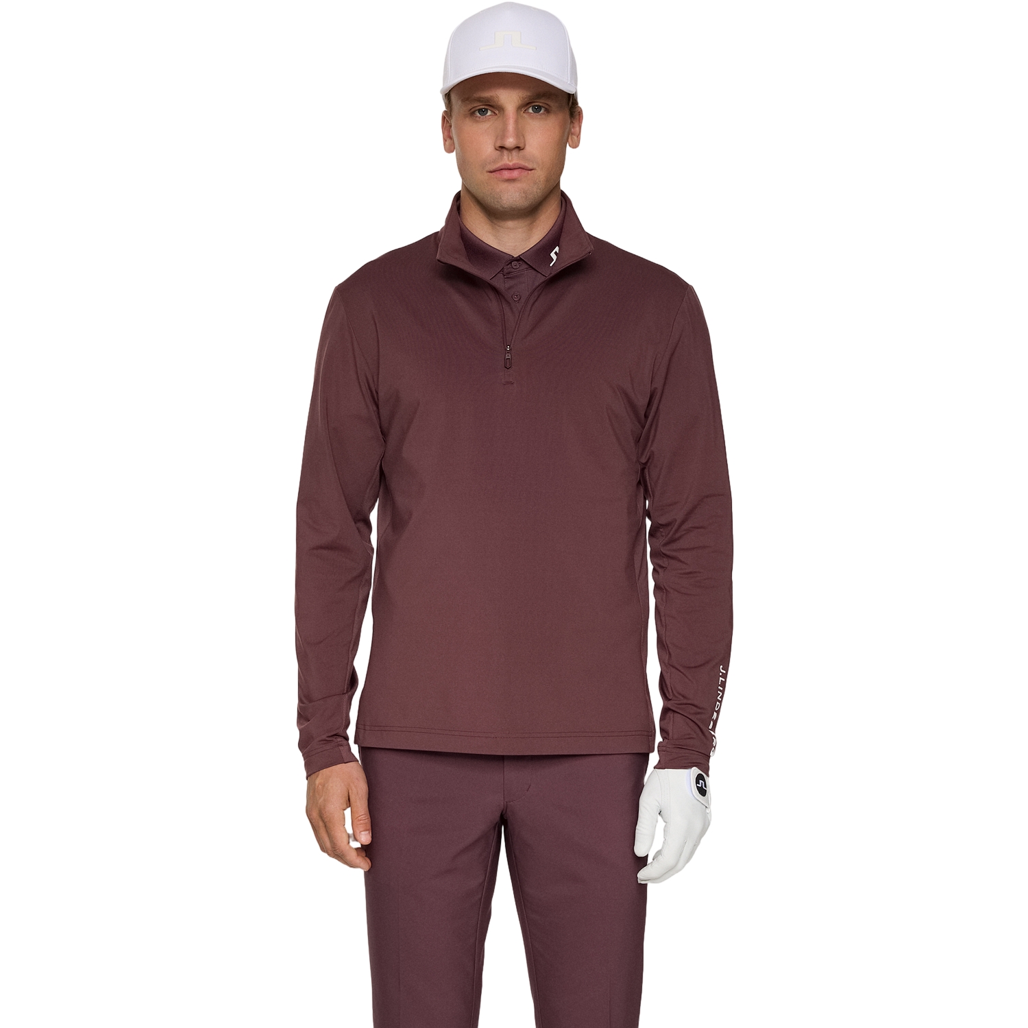 J. LINDEBERG Layer Tour Tech 1/4 Zip