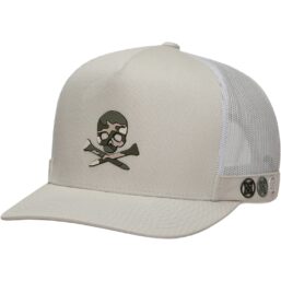 G/FORE Cap Camo Skull & Tees Tall Trucker, beige