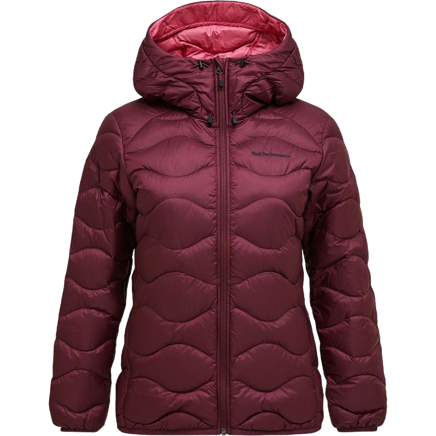 Peak Performance Jacke Helium Down Hood, bordeaux