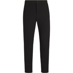 HUGO BOSS Hose Commuter Regular, schwarz