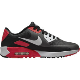Nike Golf Golfschuhe Air Max 90 G, weiss/schwarz/rot