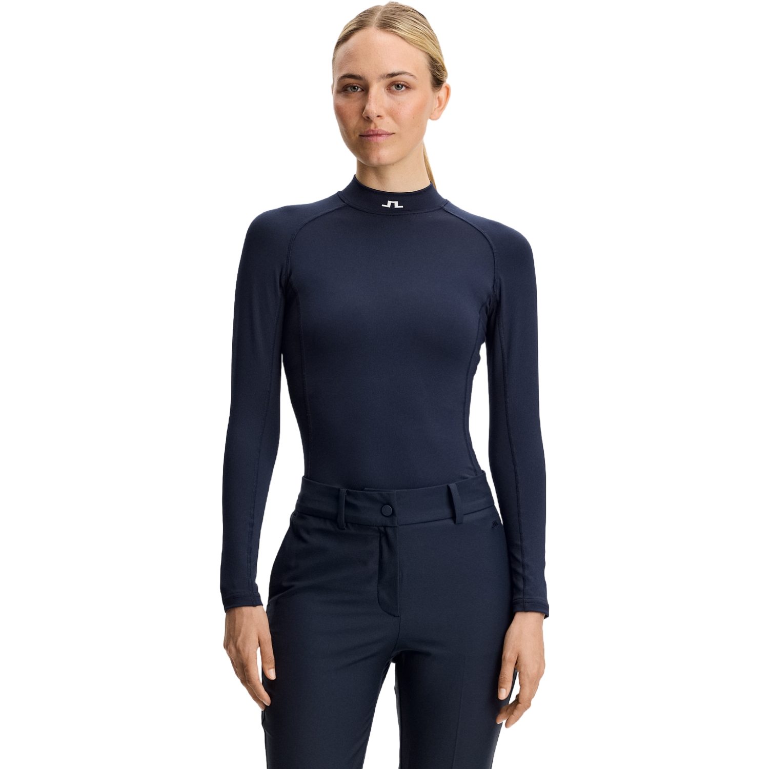 J. LINDEBERG Mock Ella Brushed, navy