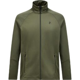 Peak Performance Layer Rider Essentials Zip, oliv