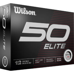 Wilson Golfbälle Fifty Elite - 12er Pack, weiss