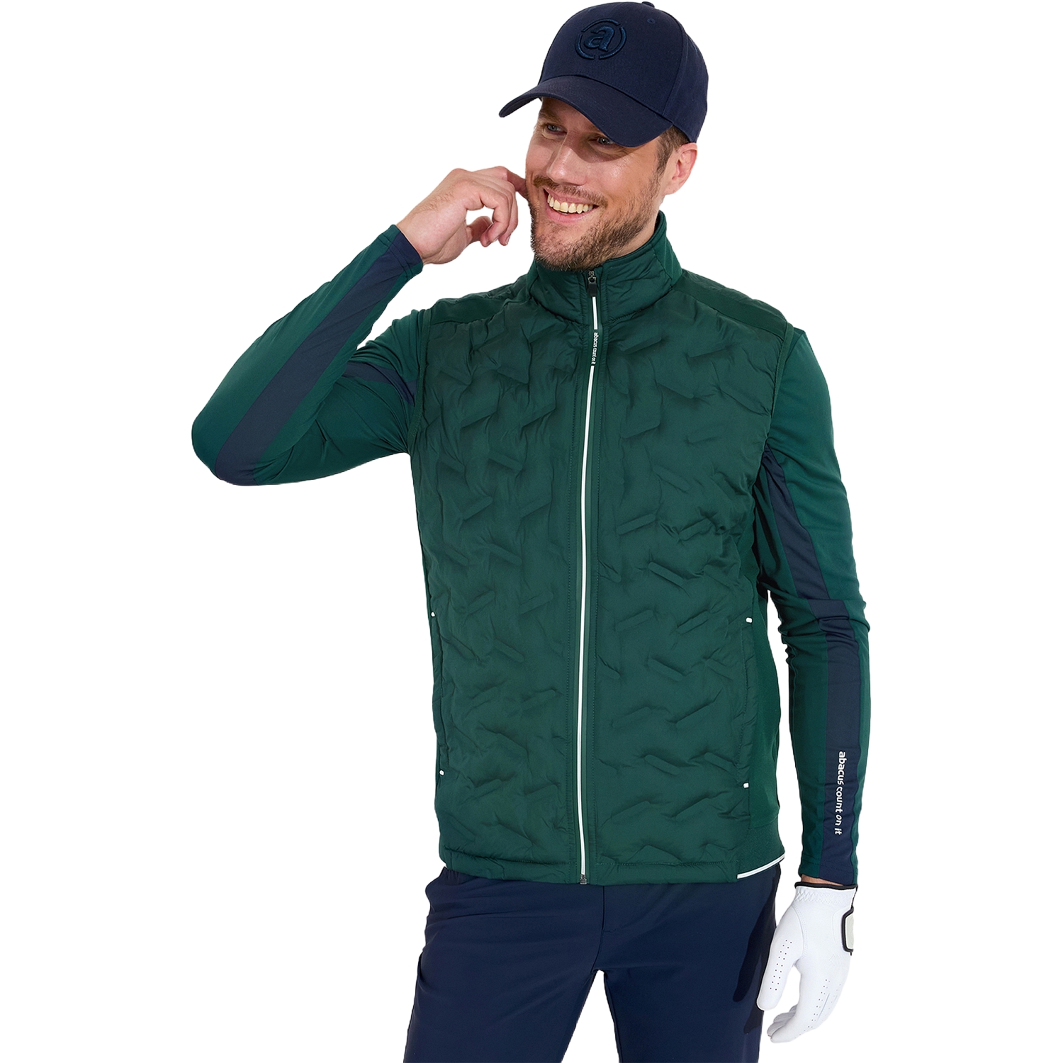 Abacus Weste Portrush Hybrid, dunkelgruen