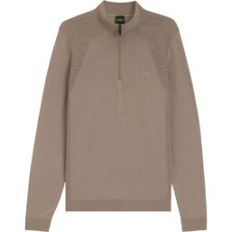 HUGO BOSS Pullover Momentum-Lite, taupe