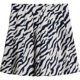 J. LINDEBERG Skirt Adina Print, beige/navy