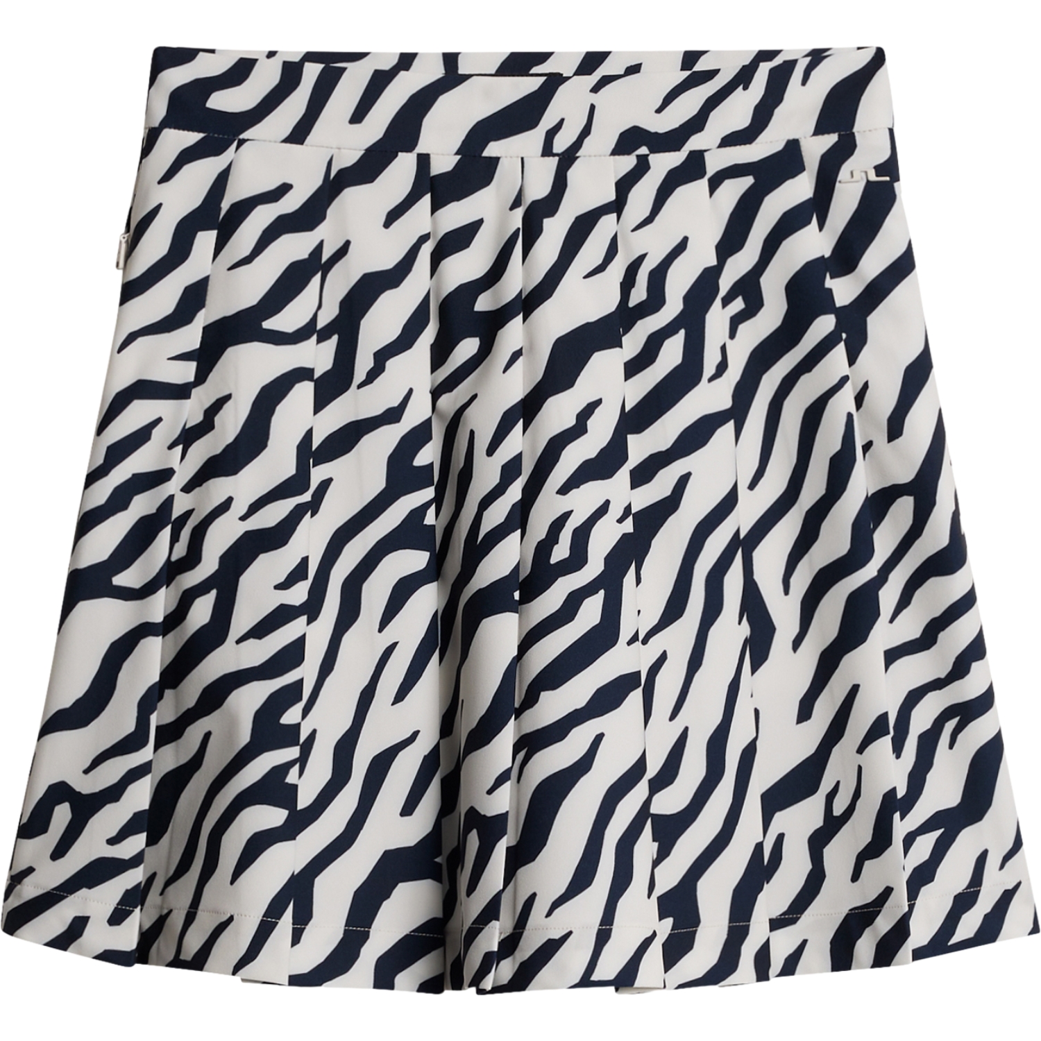 J. LINDEBERG Skirt Adina Print, beige/navy