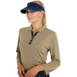 Abacus Polo Limerick, langarm, taupe
