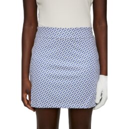 J. LINDEBERG Skirt Amelie Print, beige/blau
