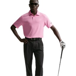 Nike Golf Polo Velocity Floral Print, rosa