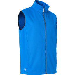 Abacus Weste Lytham softshell, blau