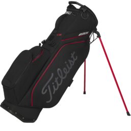 Titleist Standbag Players S4 StaDry, schwarz/rot/grau