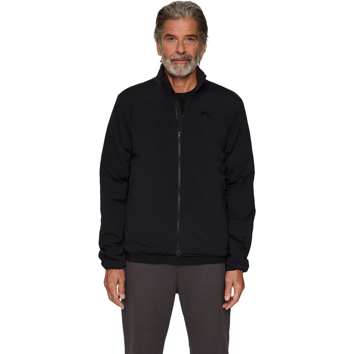 J. LINDEBERG Jacke Clinton, schwarz