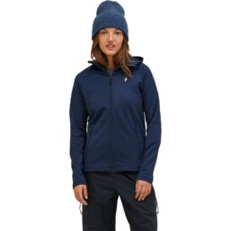 Peak Performance Layer Rider Essentials Zip Hood, dunkelblau