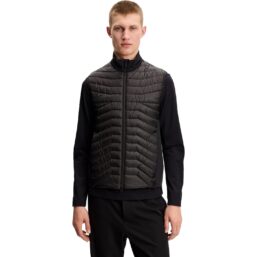 J. LINDEBERG Weste Heyden Quilt Hybrid, schwarz