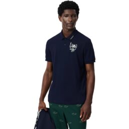 LACOSTE Polo Pioneer Collection, navy