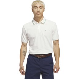 adidas Golf Originals Polo F Solid LC, weiss/gruen