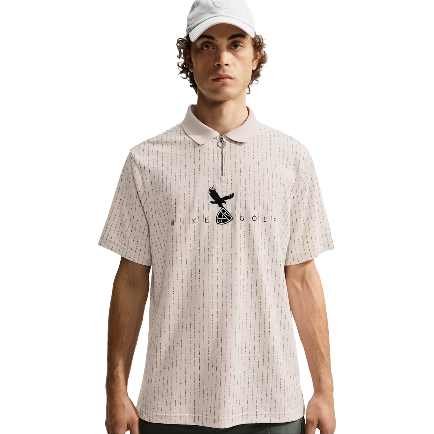 Nike Golf Polo Dri-Fit Fairway Fresh Bop Loose, beige