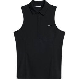 J. LINDEBERG Polo Dena, schwarz
