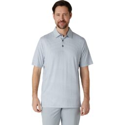 Callaway Polo All over, hellgrau/weiß