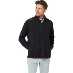 Callaway Layer Chev 1/4 Zip, schwarz