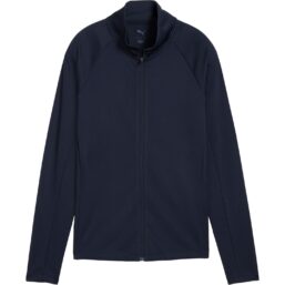 Puma Layer Lightweight Full Zip Knit, navy