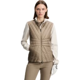 J. LINDEBERG Jacke Holma Quilt Hybrid, taupe