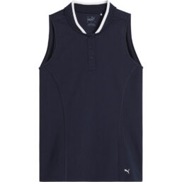 Puma Polo Pique Top, navy