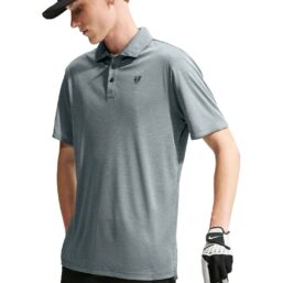Nike Golf Polo Dri-Fit Par Heather, grau